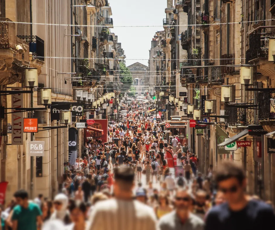 Rue Sainte-Catherine: Europe’s Longest Pedestrian Shopping Street