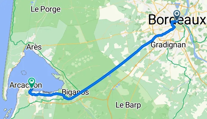 How to Get to Arcachon from Bordeaux