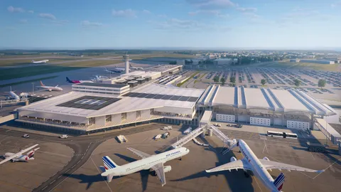 A complete visitor guide to Bordeaux Airport (Mérignac), covering terminals, transport to the city centre, arrivals, departures, and practical travel advice.