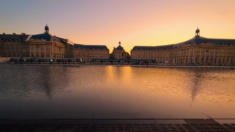 Place de la Bourse and the Water Mirror