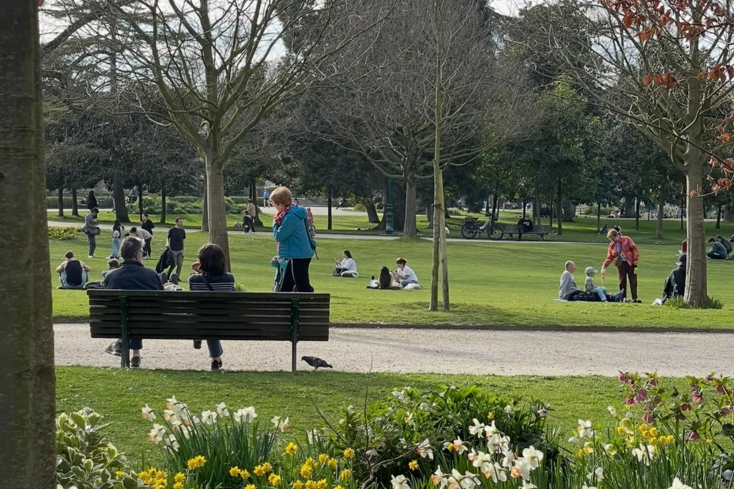 <strong> Relax in the Public Gardens</strong>